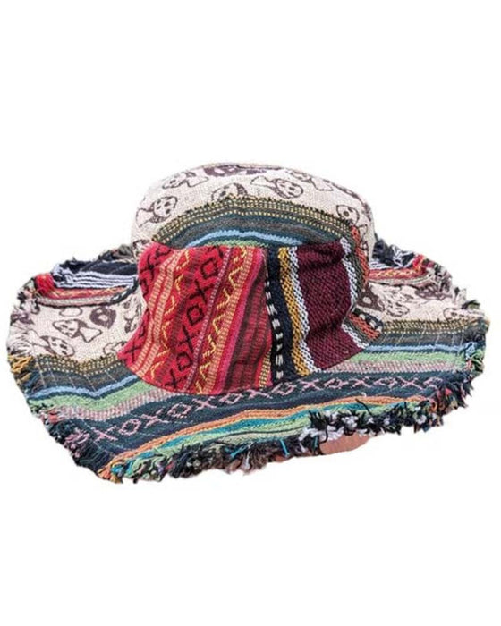Chapeau Patchwork Coloré Seau