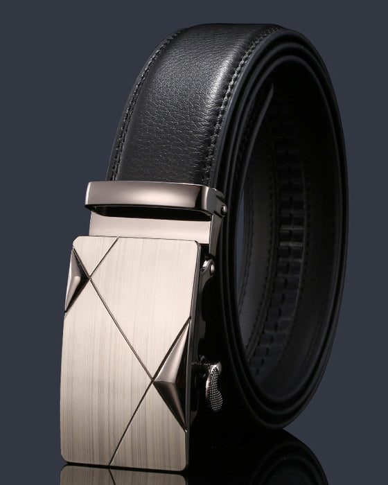 Hommes - Ceinture à boucle automatique business