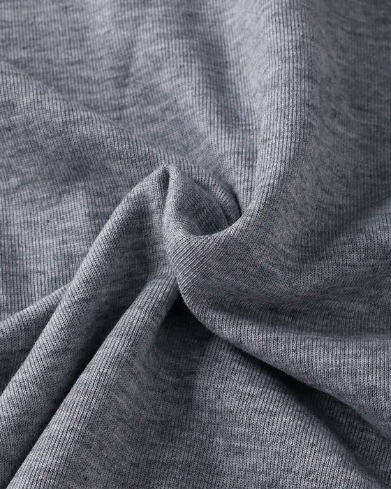 Hoodie Unie Décontracté Manche Courte