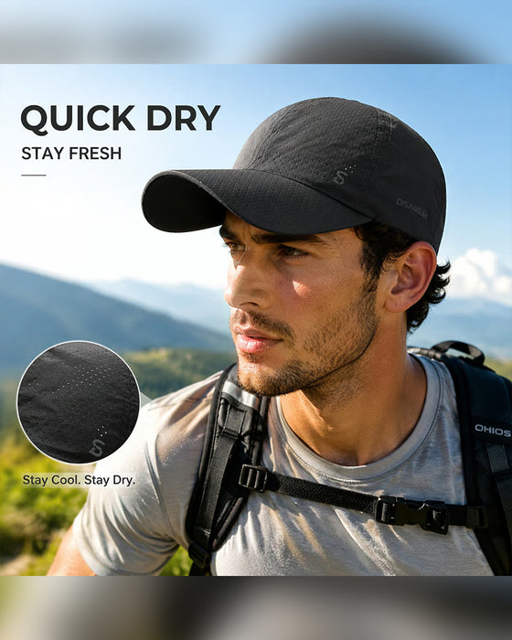 ☀️ Casquette De Baseball Perforée Respirante Et Fraîche | Chapeau Léger De Protection Solaire