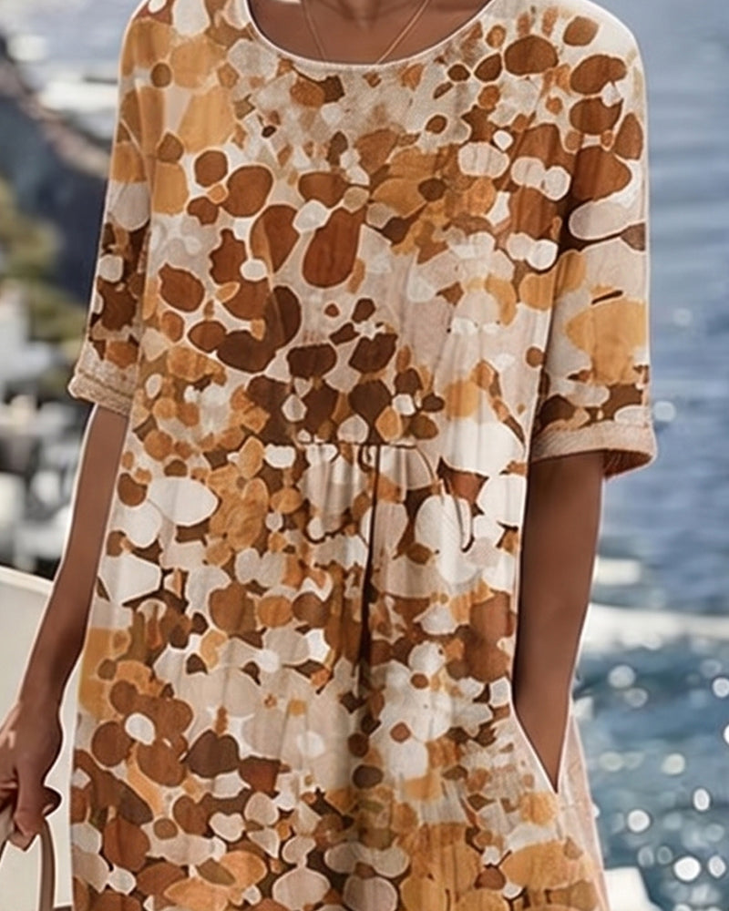 Robe Imprimée Loose