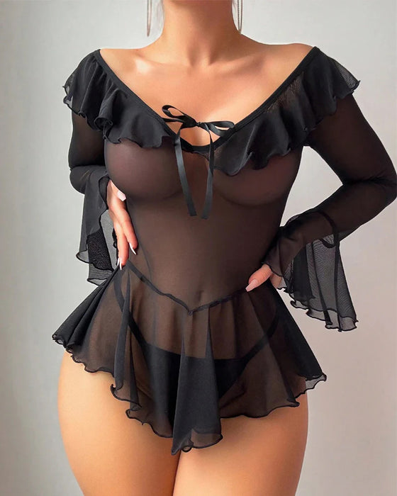 Lingerie Sexy Transparente