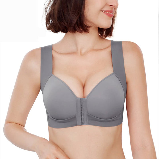 Soutien-Gorge Push-Up Sans Armatures Avec Fermeture Frontale Sans Coutures