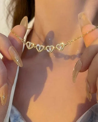 Collier Cœur Porte-Bonheur