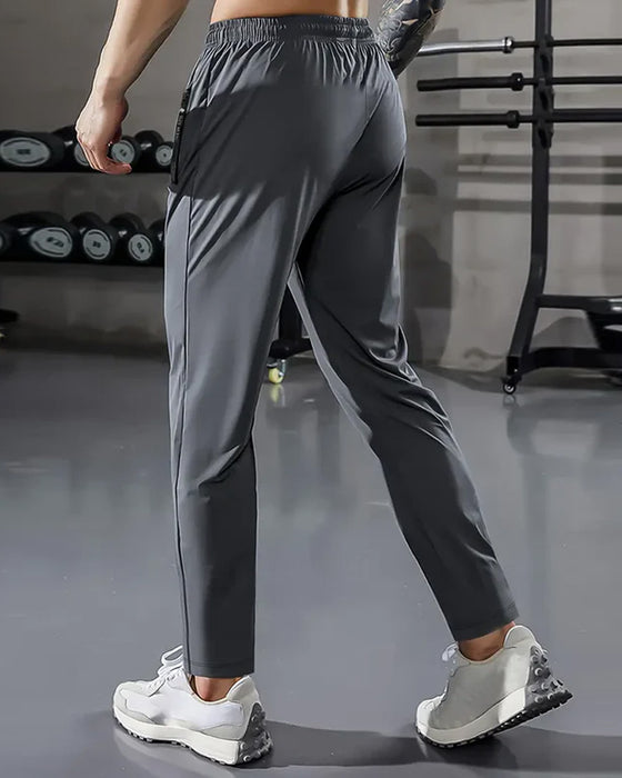 Pantalon Élasticité Élevée Premium Italien Noir