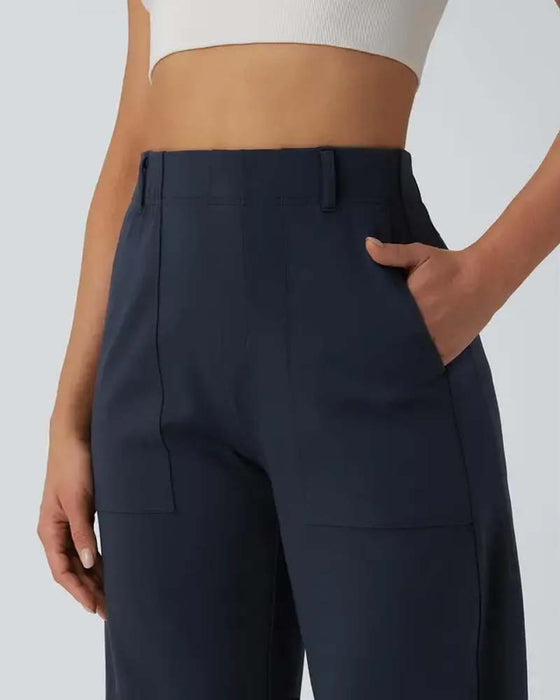 Pantalon Couleur Unie Neuf-Points