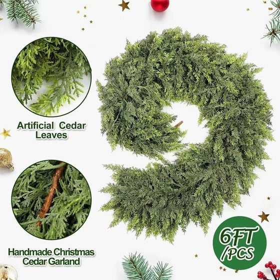 Rotin Plante Artificielle Noël