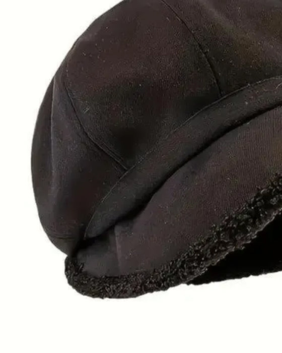 Chapeau Femme Uni Peluche Pêcheur Chaud