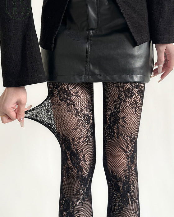 Nouveaux Bas Amincissants Floraux Sexy