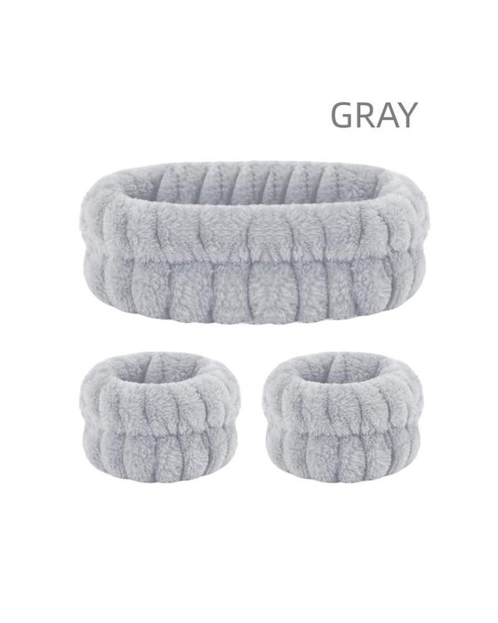 Lot De 3 Bandeaux Pour Le Lavage Du Visage