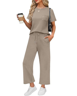 Ensemble Uni Manches Courtes Et Pantalon Long