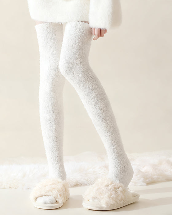 Chaussettes Montantes Chaudes Et Confortables