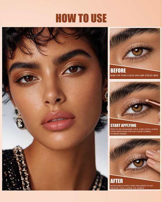 W3W Bâton Yeux Velours Fard À Paupières Crème Crayon