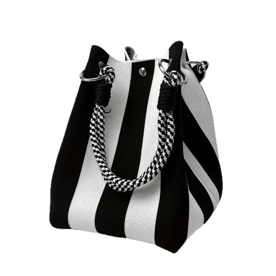 Sac Mini Tissé Seau Tote