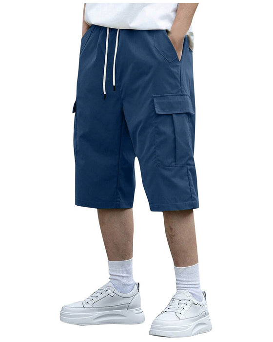 Pantalon Hommes Décontracté Droit