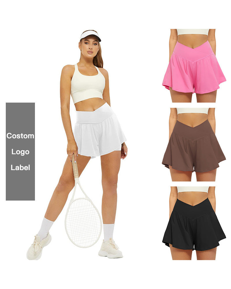 Shorts Taille Haute Uni