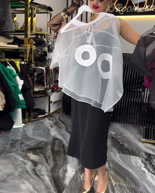 Cache-Chemisier En Maille