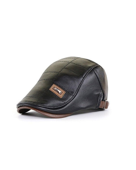 Béret Nouveau Mode Cuir