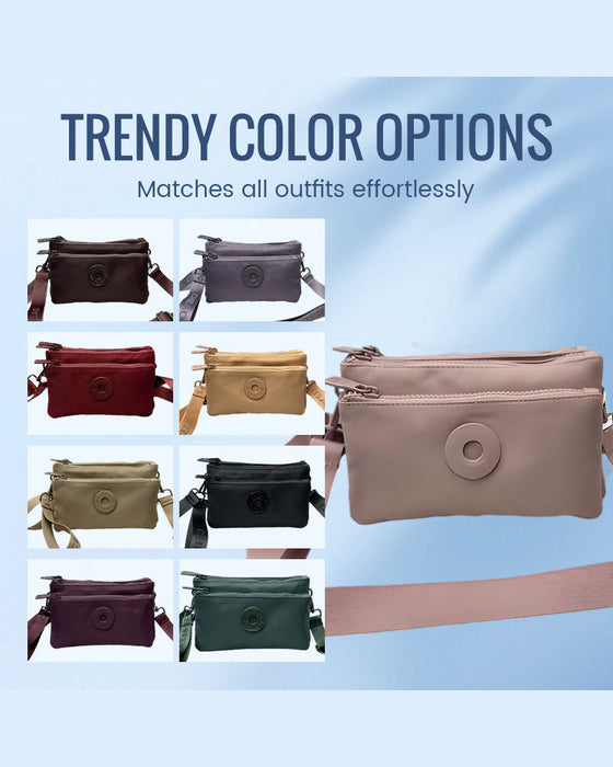 🔥Articles Les Plus Populaires Chez Les Femmes🔥Sac Bandoulière Mode Avec Fermeture Éclair👝