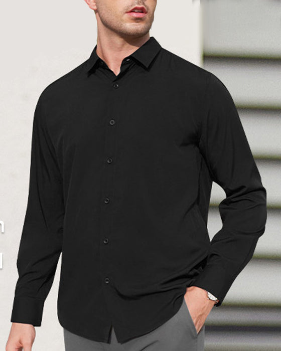 Chemise Homme Manches Longues Unie