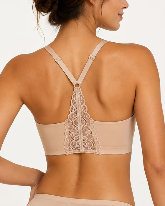 Soutien-Gorge Dentelle Dos Nu Sans Fil