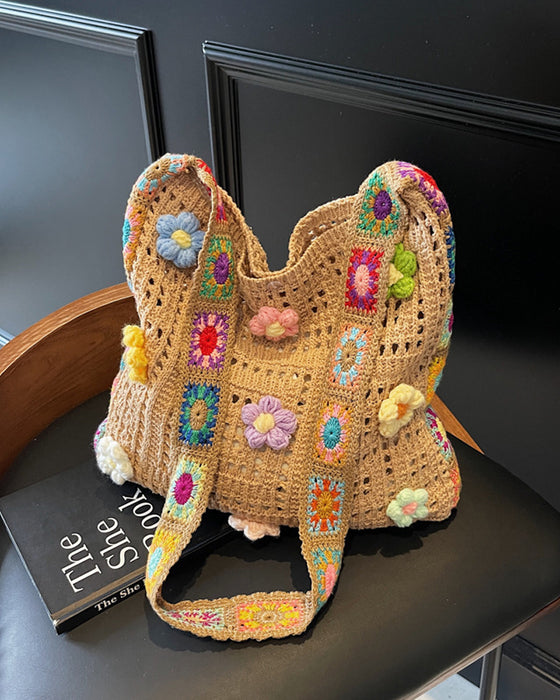 Sac Femme'S Ethnique Crochet Corps Croisé