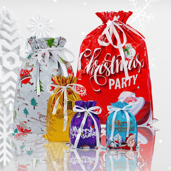Sacs‑Cadeaux De Bonbons Du Père Noël