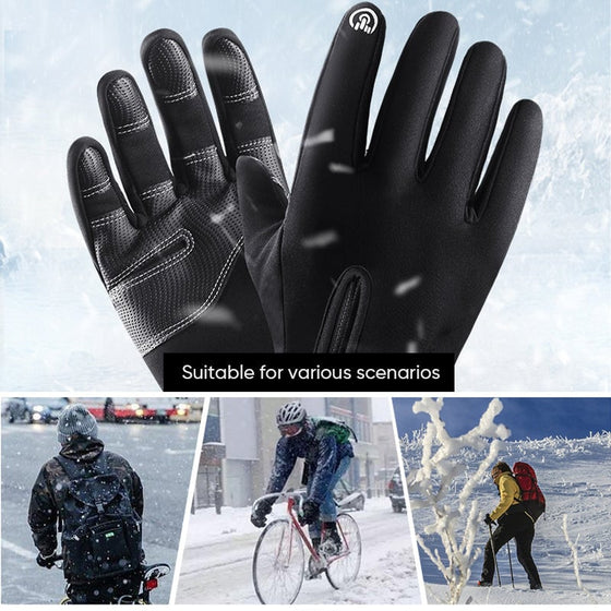Gants Hiver Écran Tactile Coupe-Vent