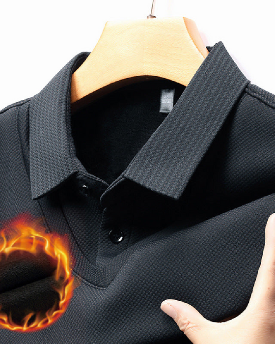 ⏳Offre Limitée 50% De Réduction💥Chemise À Rayures À Revers Effet Deux Pièces