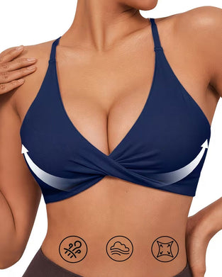 Brassière De Sport Avec Twist Devant
