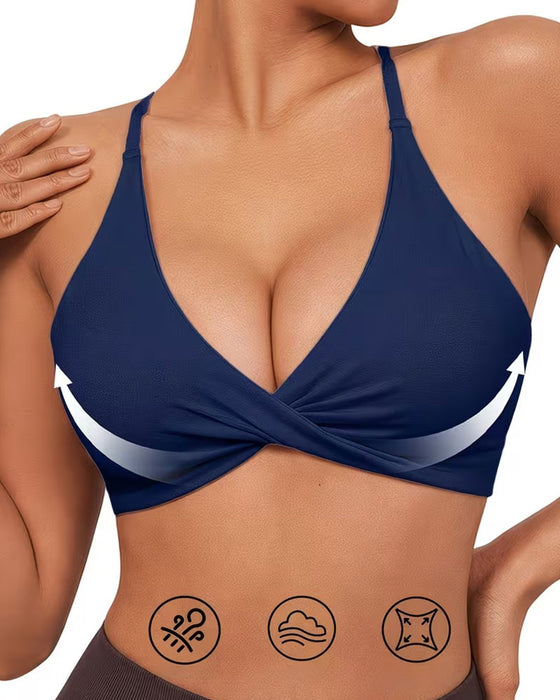 Brassière De Sport Avec Twist Devant