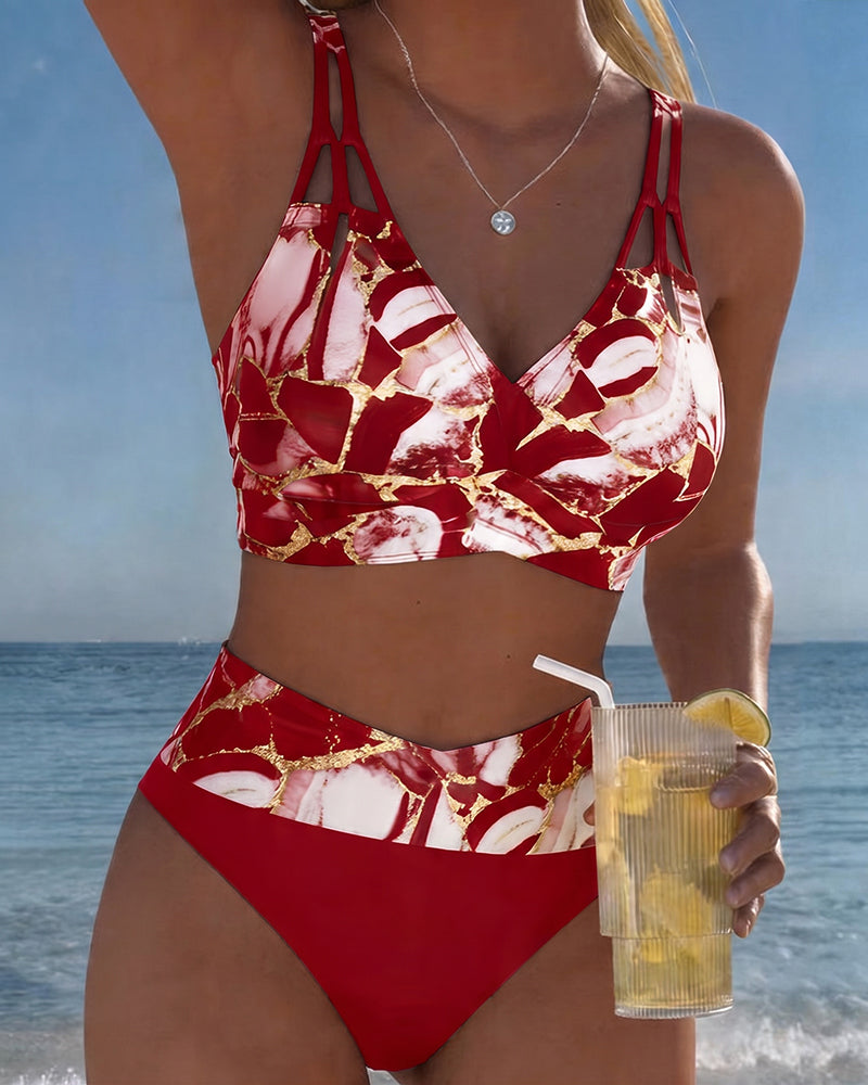 Bikini Bretelle Découpe Créateur