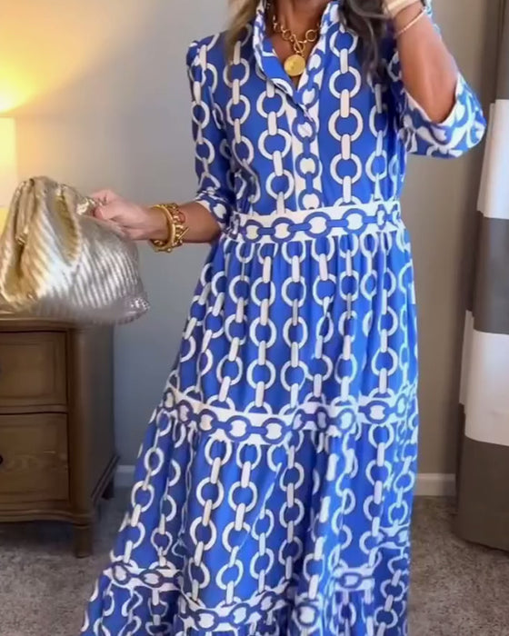 Robe Décontractée Vacances Bohème