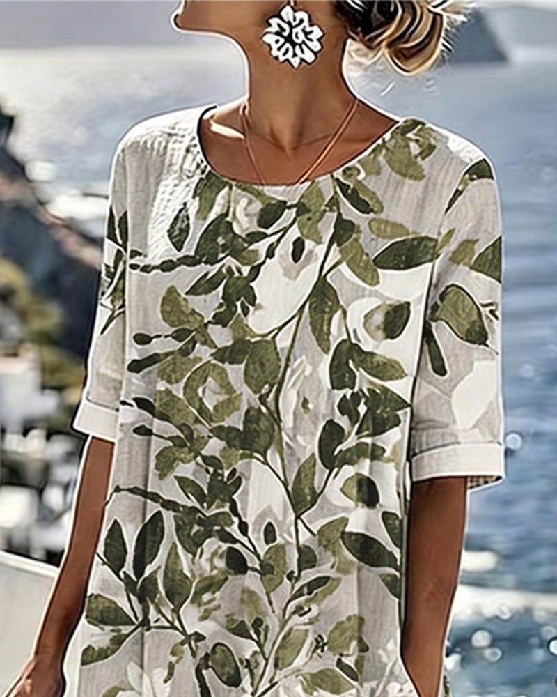 Robe Imprimé Shift