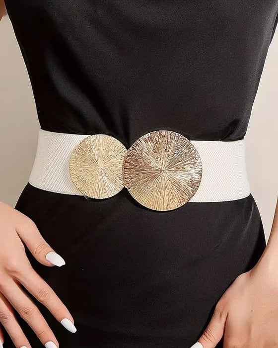 Ceinture Double Rond Élastique