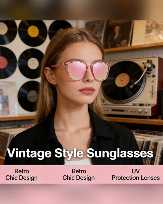 Lunettes De Soleil Grand Style Polarisées