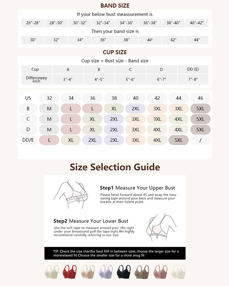 Soutien Gorge Sans Armatures Pour Femme Confortable