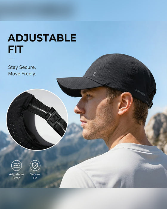 ☀️ Casquette De Baseball Perforée Respirante Et Fraîche | Chapeau Léger De Protection Solaire
