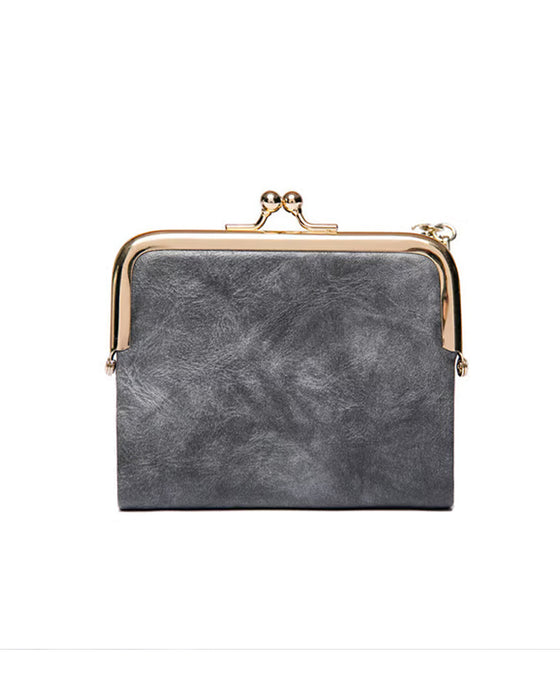 Mini Portefeuille Court Carré Mode Pour Femme