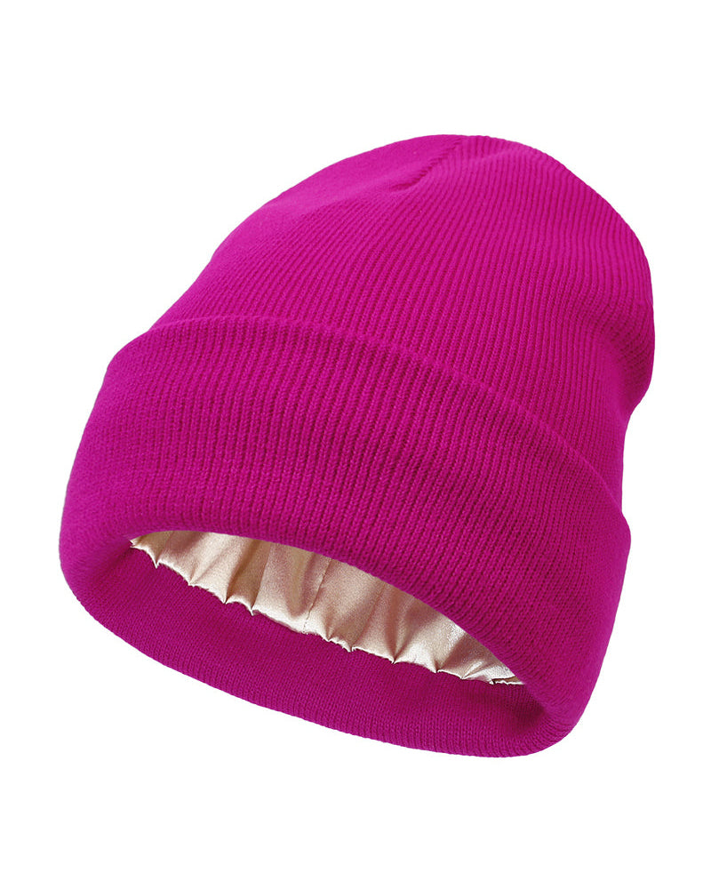 Bonnet Uni Tissé