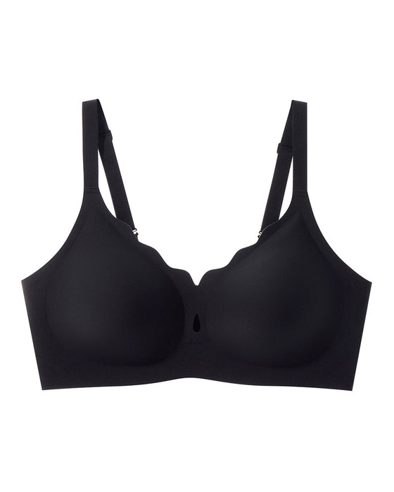 Soutien-Gorge Femme Avec Découpe En Goutte D’Eau Et Fleurs Festonnées