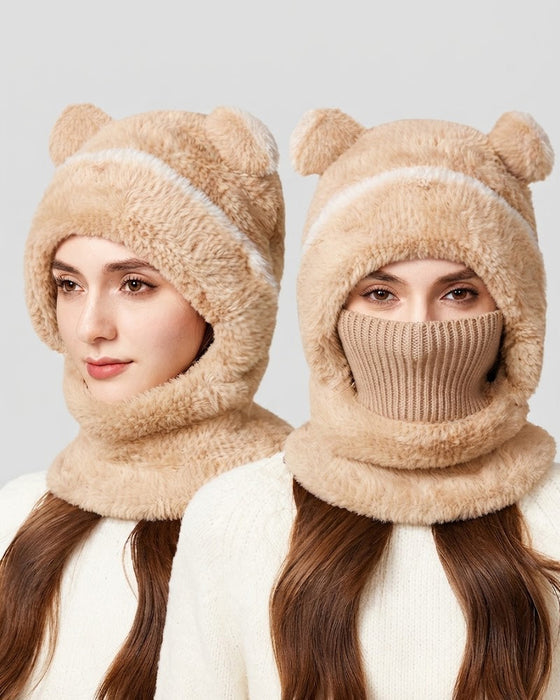Bonnet Douillet Avec Oreilles D'ours