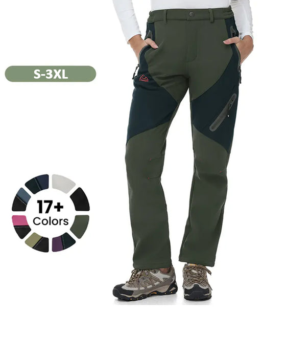 Pantalon Bloc De Couleur Coque Souple