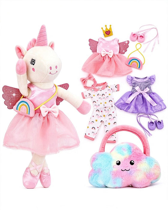 Jouet Ballerine Licorne Peluche