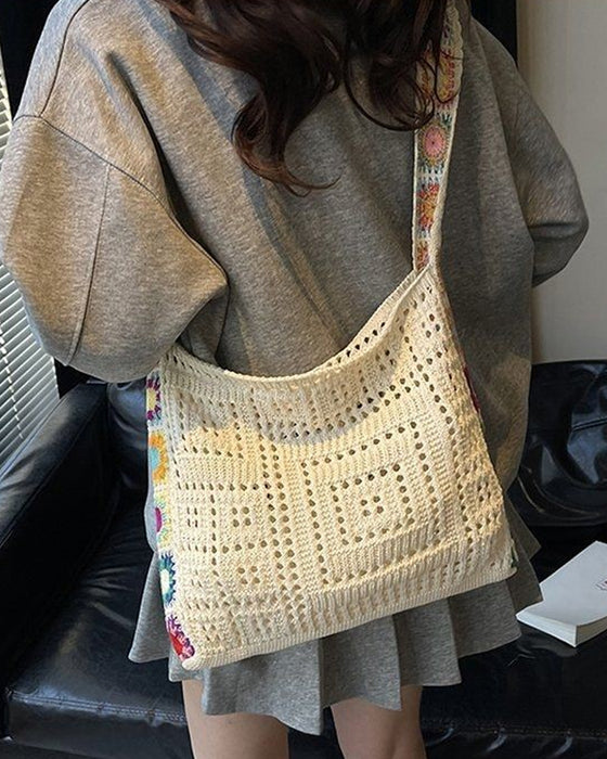 Sac Femme'S Ethnique Crochet Corps Croisé
