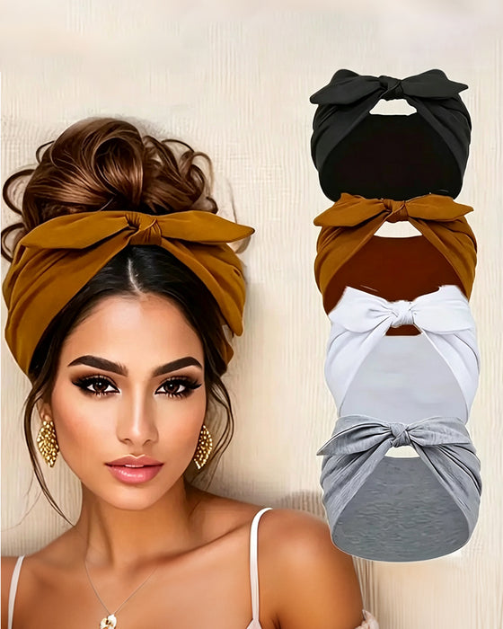 Serre-Têtes Élastiques Large Oreilles Pour Femme