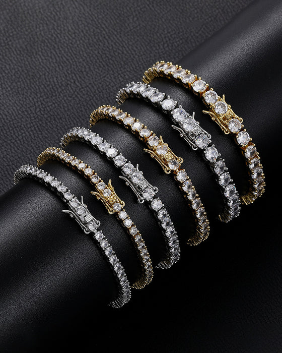 Bracelet Étincelant Moissanite