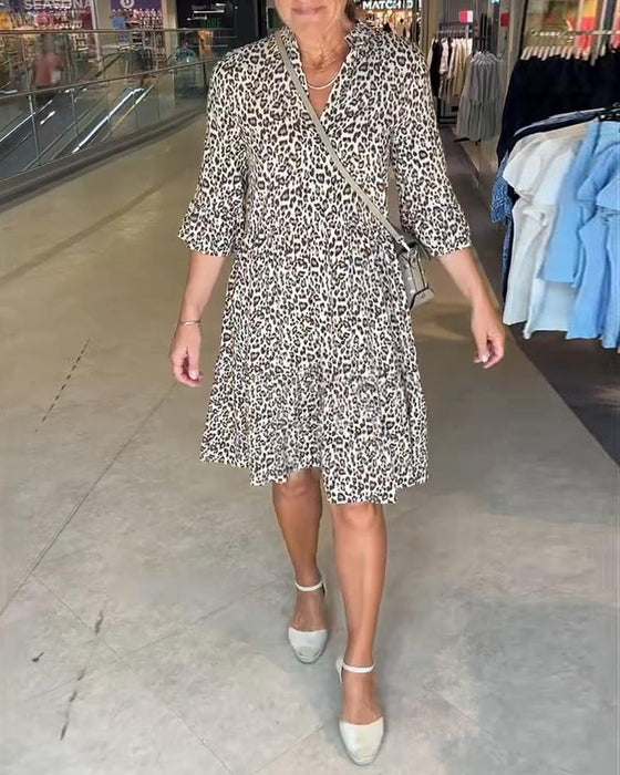 Robe Imprimé Léopard