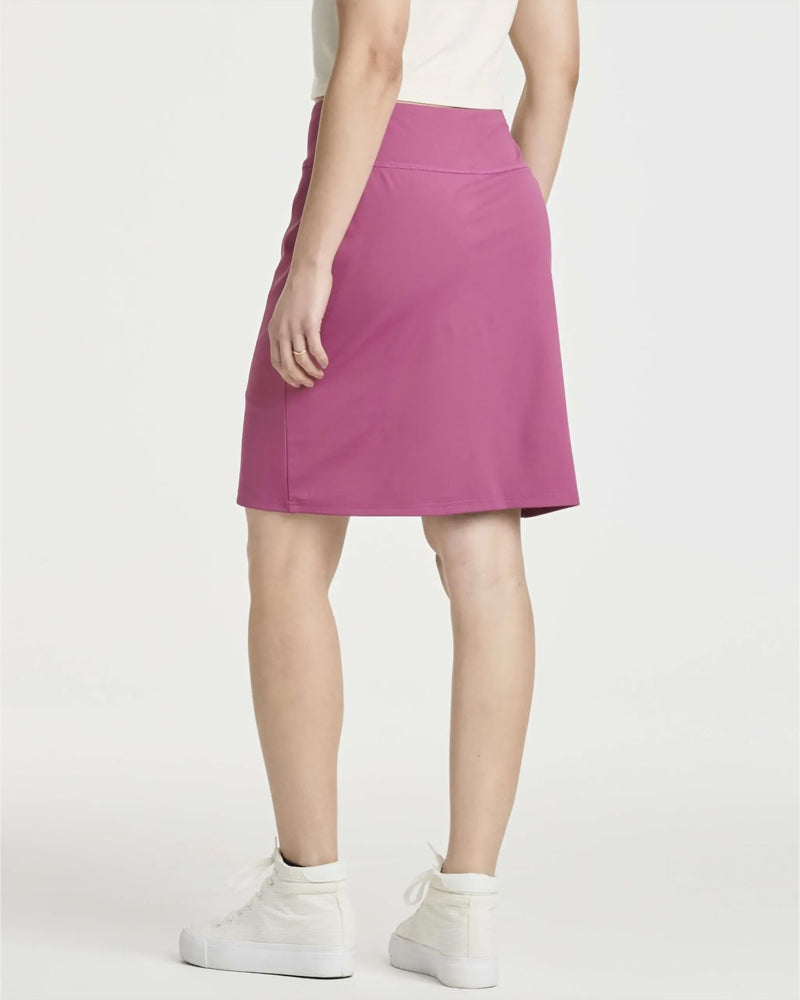 Jupe Taille Haute Unie Courte