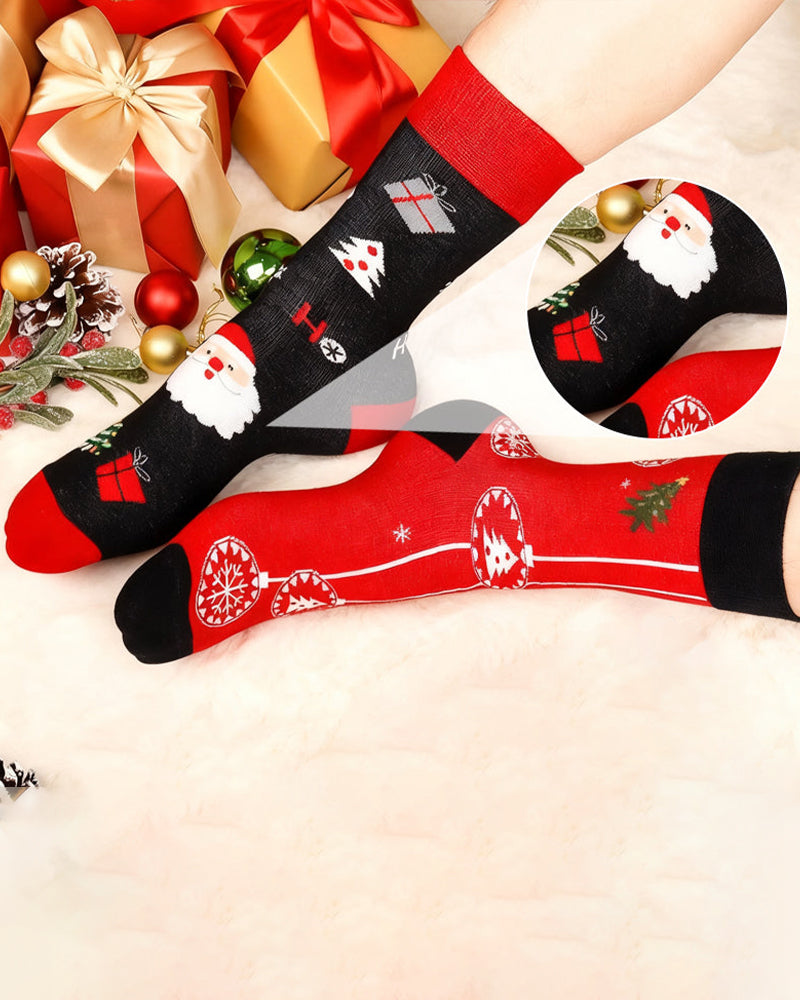 Chaussette de Noël Calendrier de l'Avent